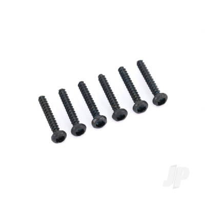 Screws, 1.6x10mm button-head, self-tapping (hex drive) (6)