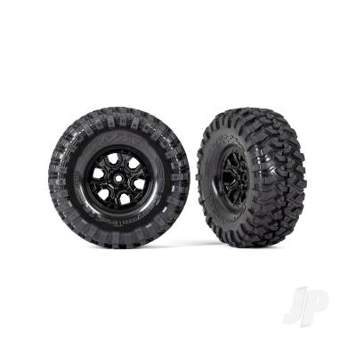 Wheels & Tyres, Assembled, Glued (TRX-4 2021 Bronco 1.9' wheels, Canyon Trail 4.6x1.9' tyres) (2)