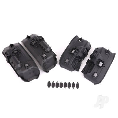 Fenders, inner, front & rear (for clipless body mounting) (2 each)/ rock light covers (8)