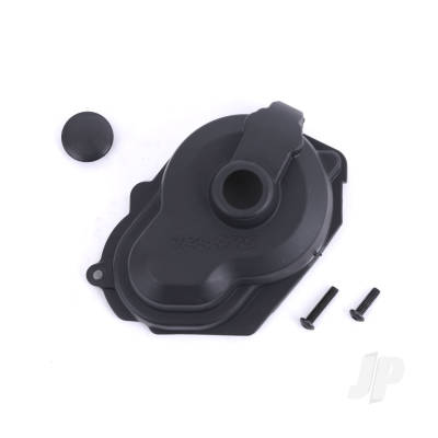 Cover, gear/ rubber gear cover plug/ 3x10mm BCS (1)/ 3x14mm BCS (1)