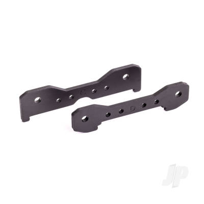 Tie bars, rear, 6061-T6 aluminium (Dark Titanium-anodised)