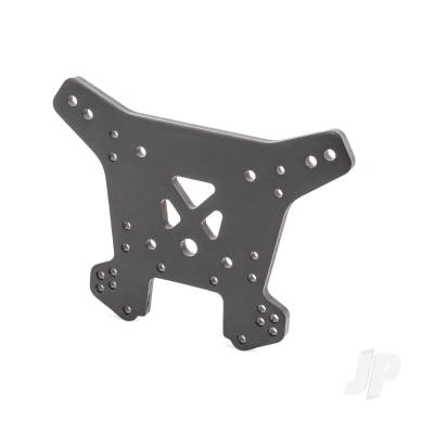 Shock tower, rear, 6061-T6 aluminium (Grey-anodised)