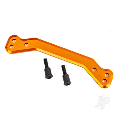 Drag link, steering, 6061-T6 aluminium (Orange-anodised) / 3x14mm SS (2 pcs)