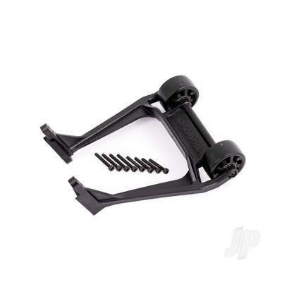 Wheelie bar, Black (assembled)/ 3x20 CS (8)