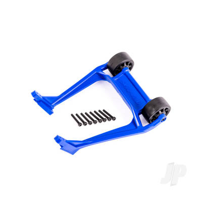 Wheelie bar, Blue (assembled)/ 3x20 CS (8)
