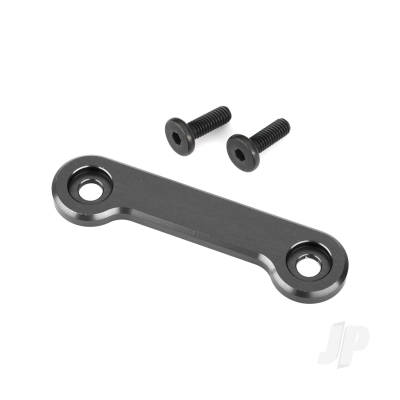 Wing washer, 6061-T6 aluminium (Dark-Titanium anodised) (1) / 4x12mm FCS (2 pcs)