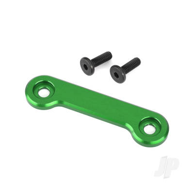 Wing washer, 6061-T6 aluminium (Green-anodised) (1) / 4x12mm FCS (2 pcs)