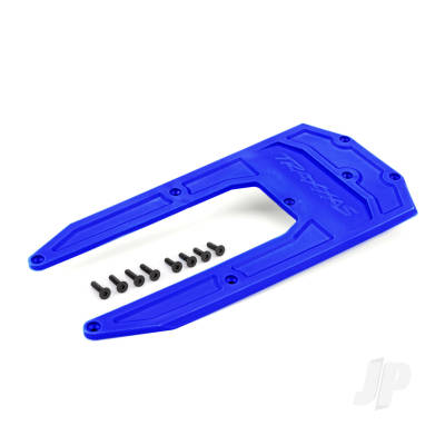 Skid plate, Chassis, Blue (fits Sledge)