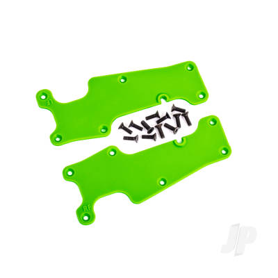 Suspension arm covers, Green, front (left and right) / 2.5x8 CCS (12 pcs)