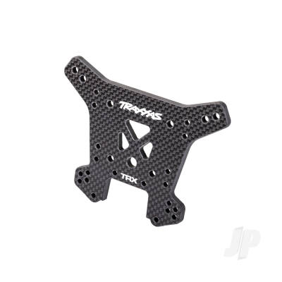 Shock tower, rear, 5mm (carbon fibre) (fits Sledge)
