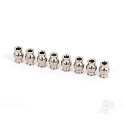 Hollow balls, steel (8 pcs)