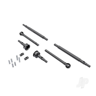 Axle Shafts, front and rear (2) / stub axles, front (2) (hardened steel)