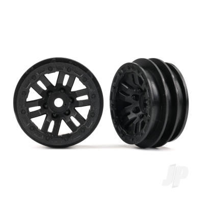 Wheels, 1.0in (Black) (2 pcs)