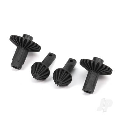 Ring gear, differential (2)/ pinion gear, differential (2 pcs)