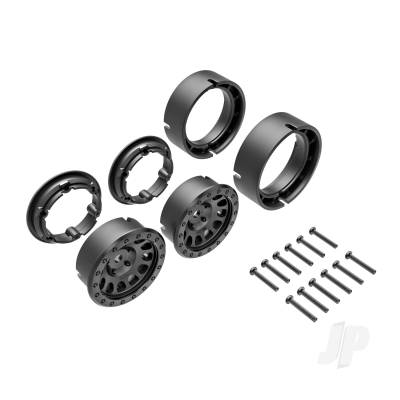 Wheels, 1.0", Method Race Wheels 105 Beadlock (black, beadlock) (2)