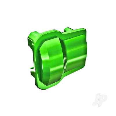 Axle cover, 6061-T6 aluminium (Green-anodised) (2 pcs) / 1.6x12mm BCS (with threadlock) (8 pcs)
