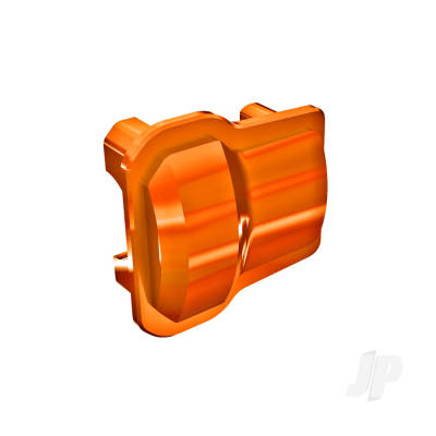 Axle cover, 6061-T6 aluminium (Orange-anodised) (2 pcs) / 1.6x12mm BCS (with threadlock) (8 pcs)