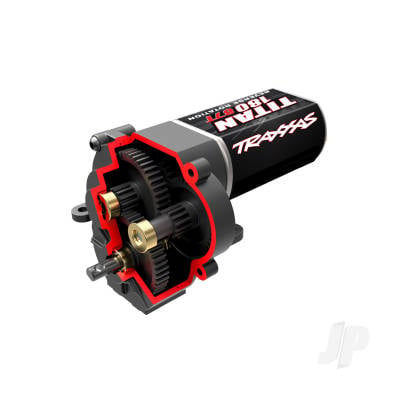Transmission, complete (low range (crawl) gearing) (40.3:1 Reduction ratio) (includes Titan 87T motor)