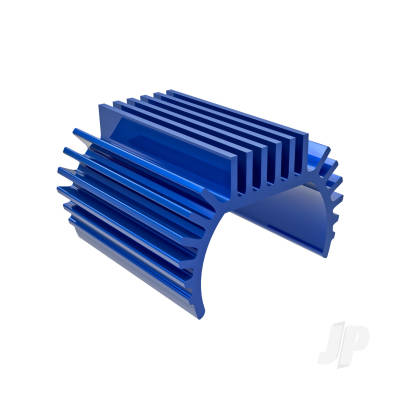 Heat Sink, Titan 87T motor (6061-T6 Aluminium, Blue-anodised)
