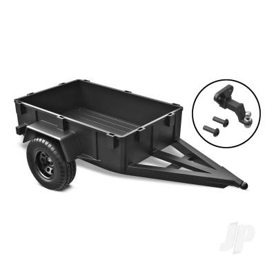 Utility trailer / trailer hitch (assembled) / 3mm spring pre-load spacers (2 pcs) / 2.5x8mm BCS (2 pcs)