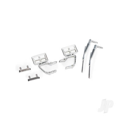 Door handles (left & right) / mirrors, side (left & right) / windshield wipers (fits #9812 body)