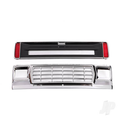Front grille / tailgate panel (Black) / LED lenses (rear, left & right) (fits #9812 body)