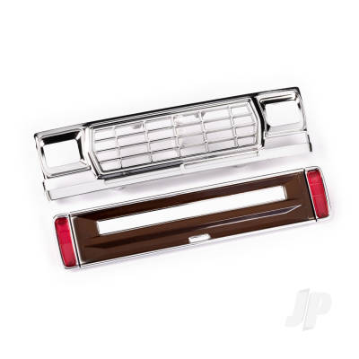 Front grille / tailgate panel (Brown) / LED lenses (rear, left & right) (fits #9812 body)