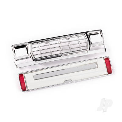 Front grille / tailgate panel (White) / LED lenses (rear, left & right) (fits #9812 body)