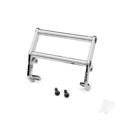 Push bar, bumper, Chrome (assembled) (fits #9834 bumper)