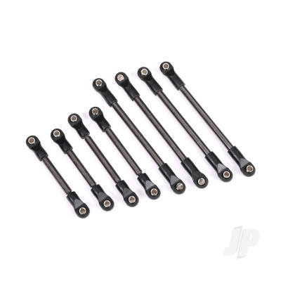 Suspension link set, steel (includes 4x55mm front lower links (2), 4x48mm front upper links (2), 4x74mm rear lower or upper links (4))
