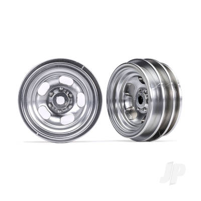 Wheels, 1.0in (Satin Chrome) (2)
