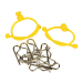 Yellow · Standard · Straight · 2 pcs