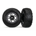 Satin Chrome Black · 4WD F/R, 2WD Rear