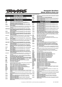 Parts List
