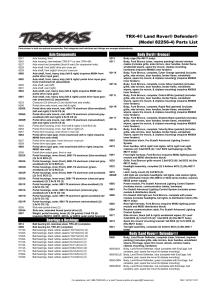 Parts List