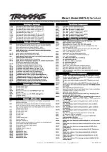 Parts List 2
